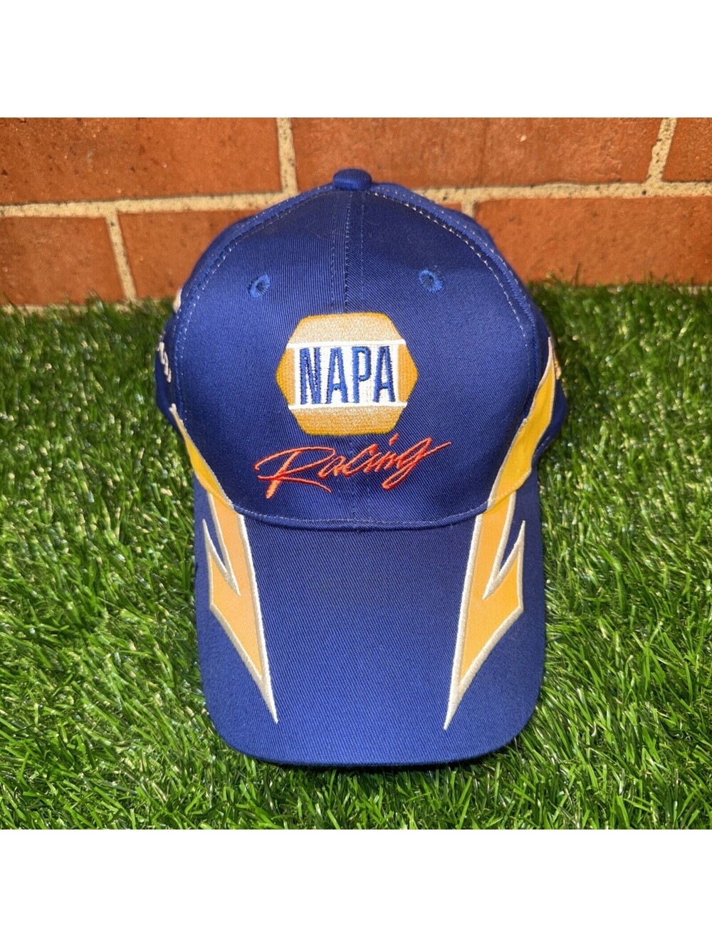NAPA Michael Waltrip NASCAR 55 Mens Hat Cap Strap Back Racing Toyota Blue